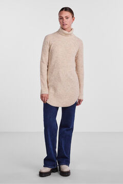 Pieces Jersey largo cuello vuelto