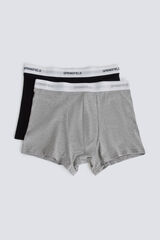 Springfield 2-pack cotton jersey-knit boxers black