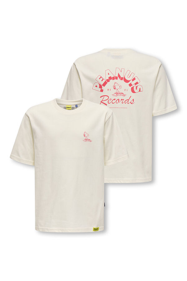 Only & Sons Junior Short-sleeved T-shirt white