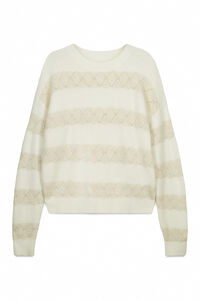 Springfield Jersey pointelle rayas lurex