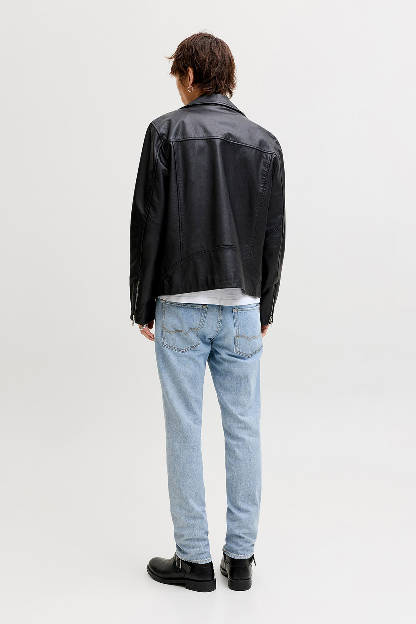 Jack & Jones Jeans regular tiro medio lavado