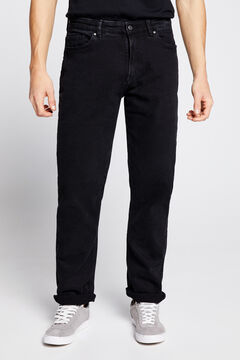 Springfield Jeans regular negro lavado black