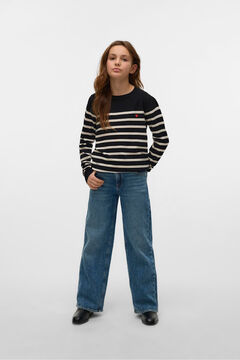Vero Moda Girl Jersey manga larga negro