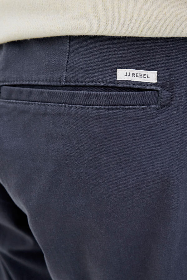 JJ REBEL Regular fit chino trousers blue
