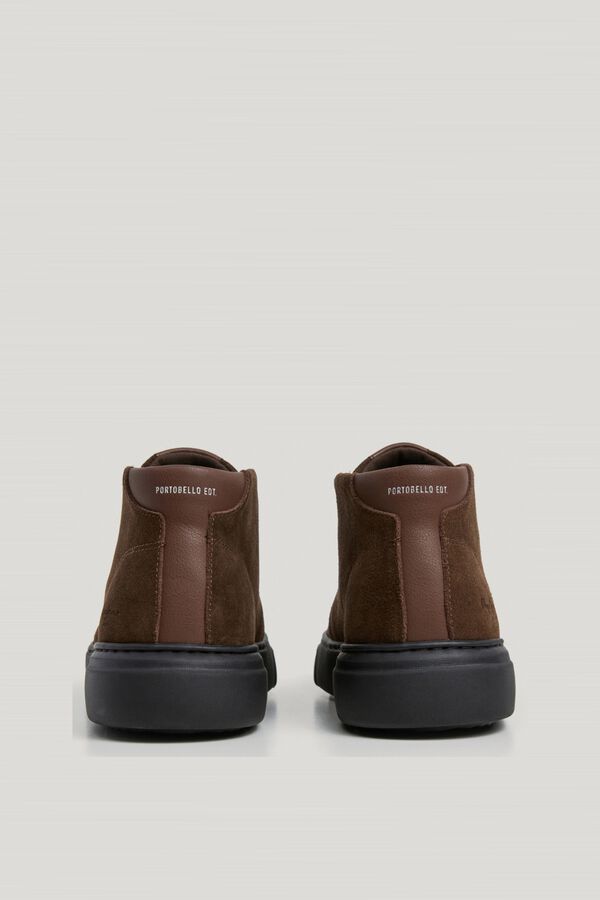 Pepe Jeans Lightweight suede boots brown