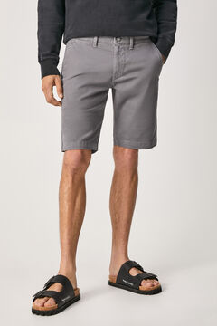 Springfield Chino-style Bermuda shorts  grey