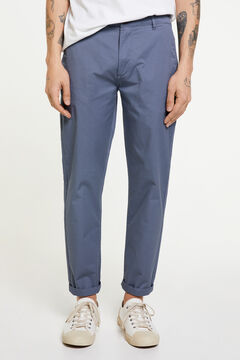 Springfield Pantalon chino léger comfort slim blau
