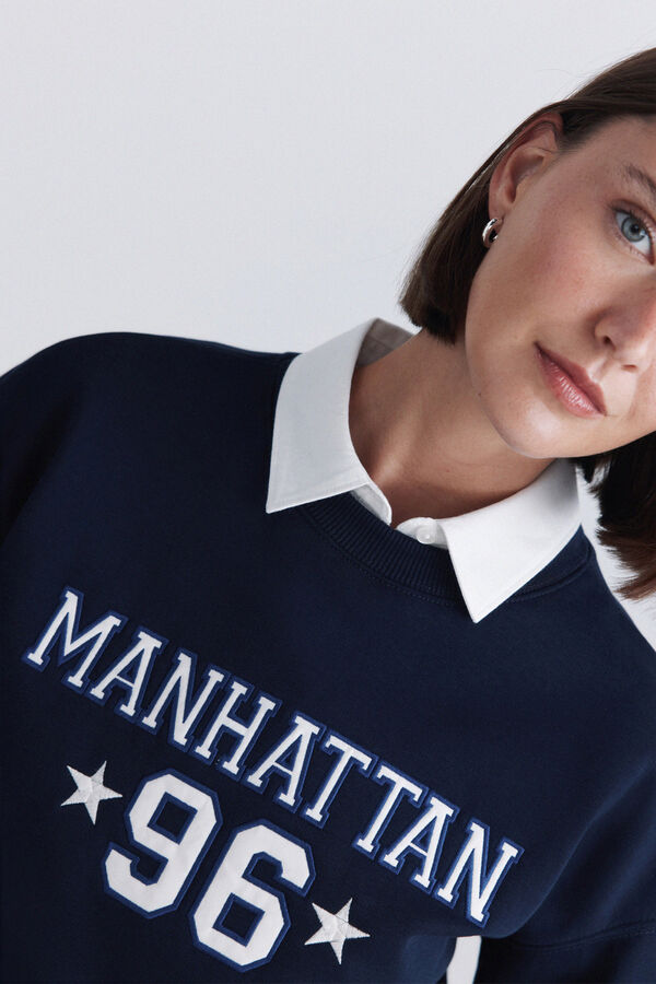 Springfield "manhattan" sweatshirt blue