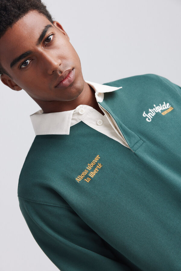 Springfield Sweatshirt rugby intrepide verde