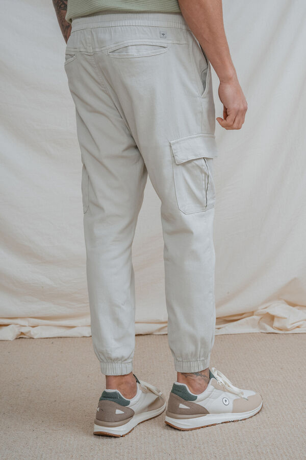 Celopman Pantal&oacute;n chino cargo gris