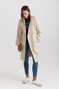 Springfield Gabardina cintur&oacute;n