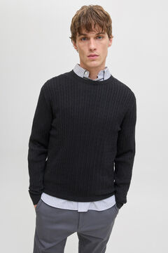 Jack & Jones Jersey de punto trenzado