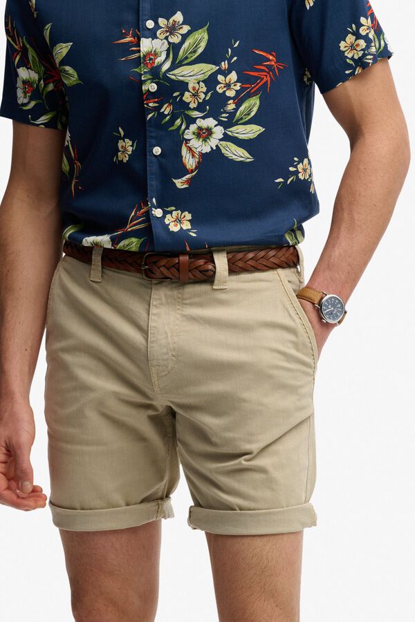 Superdry Chino Bermuda shorts nude