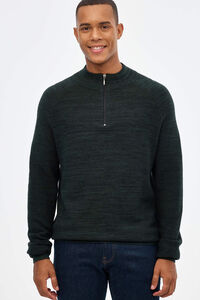 Inside Camisola com fecho-&eacute;clair torcido