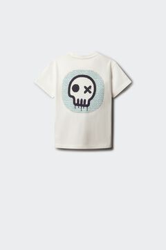 Springfield Kids T-shirt de manga curta com caveira para menino