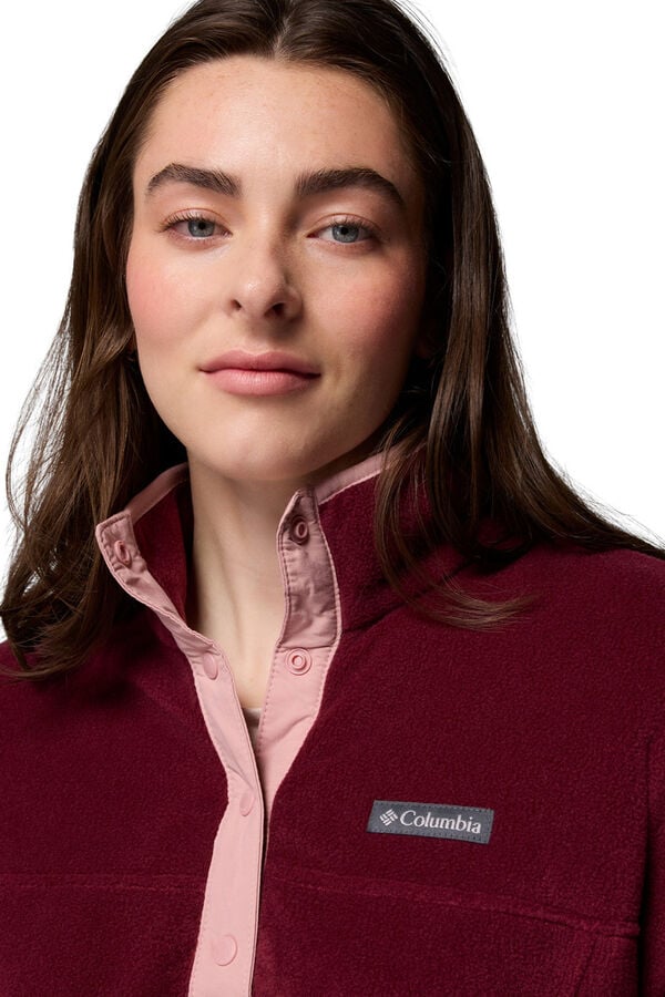Columbia Half- fastening fleece  imprim&eacute;