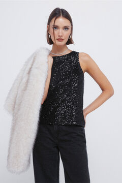 Springfield Sequin swim T-shirt