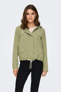 Only Kurzer Parka mit Kapuze