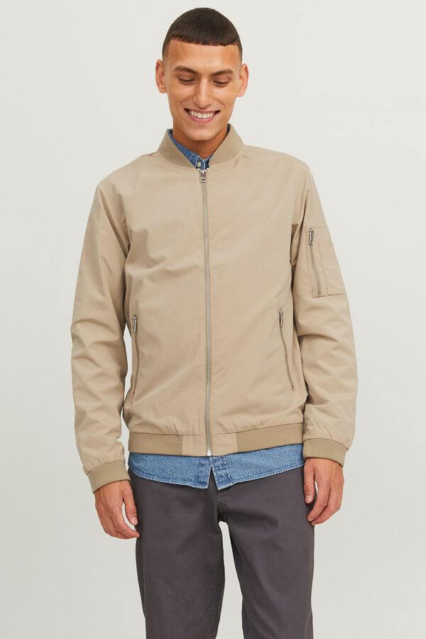 Jack & Jones Recycled bomber jacket blue