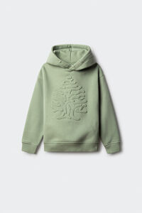 Springfield Kids Sudadera árbol con capucha
