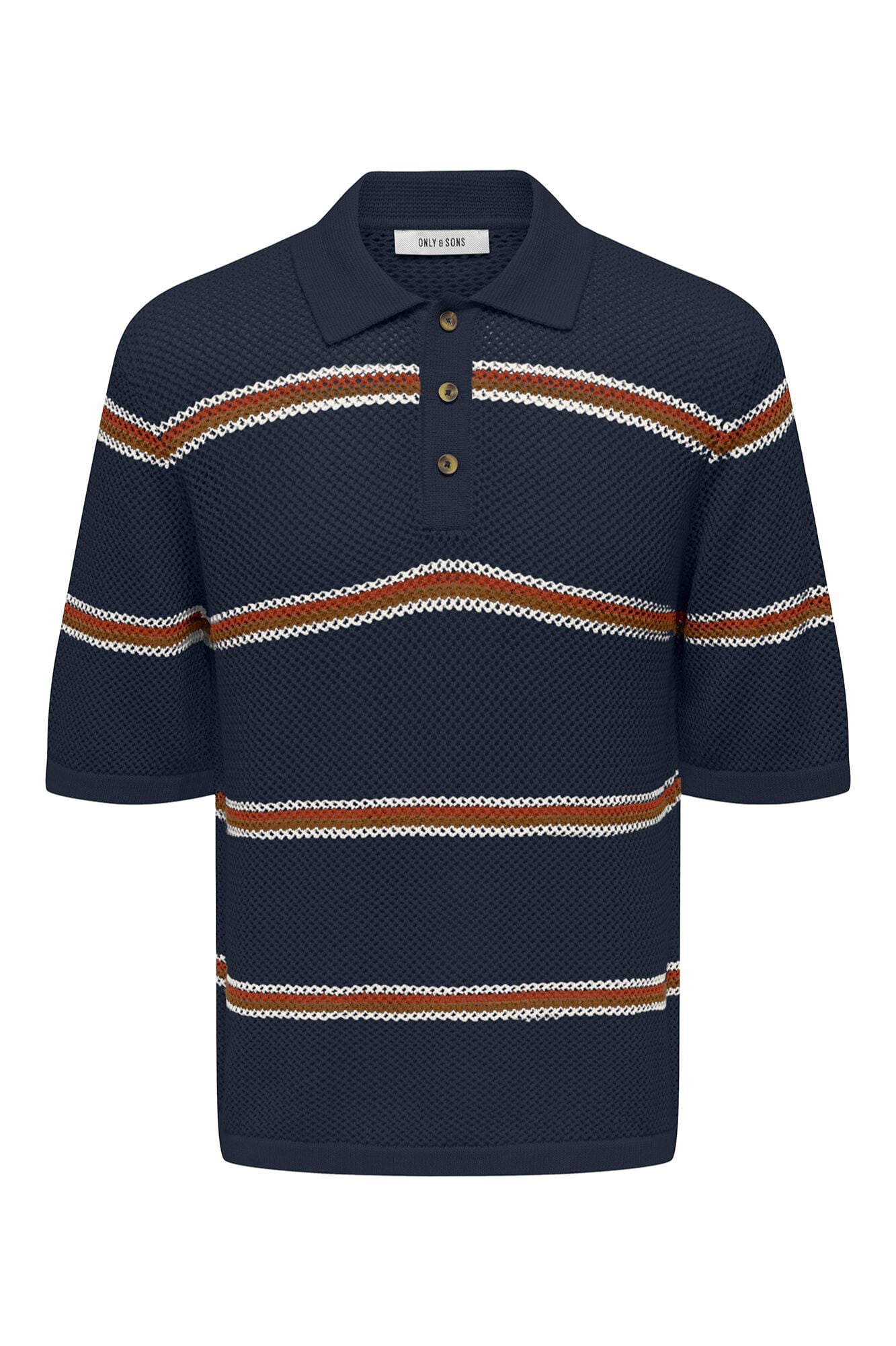 Only & Sons Strick-Poloshirt