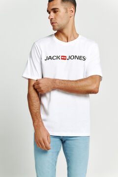 Jack & Jones T-shirt manga curta logo