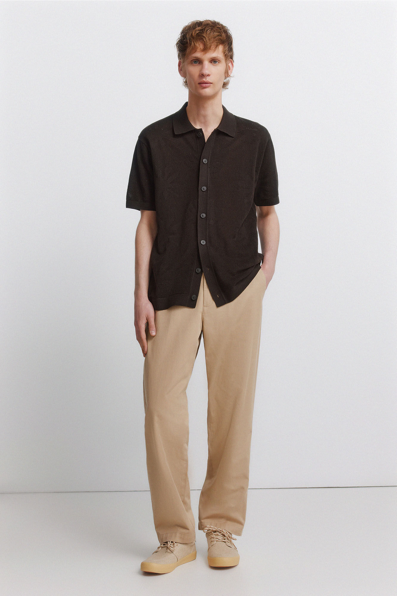 Springfield Pantalon chino ample