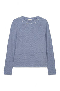 Springfield Chenille T-shirt with fancy neck