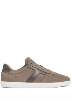 Tommy Jeans Leather panelled casual sneaker