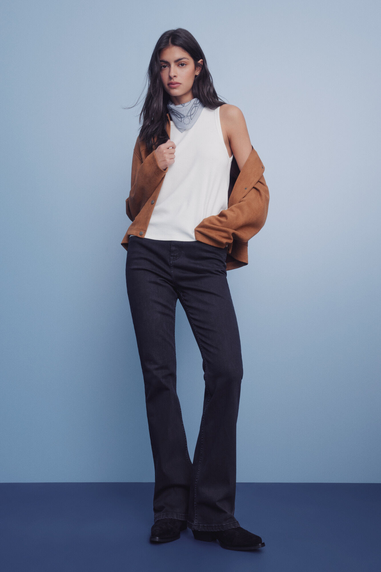 Springfield Femme Springfield Jeans, Bleu Moyen, 36 Femme Dès 33