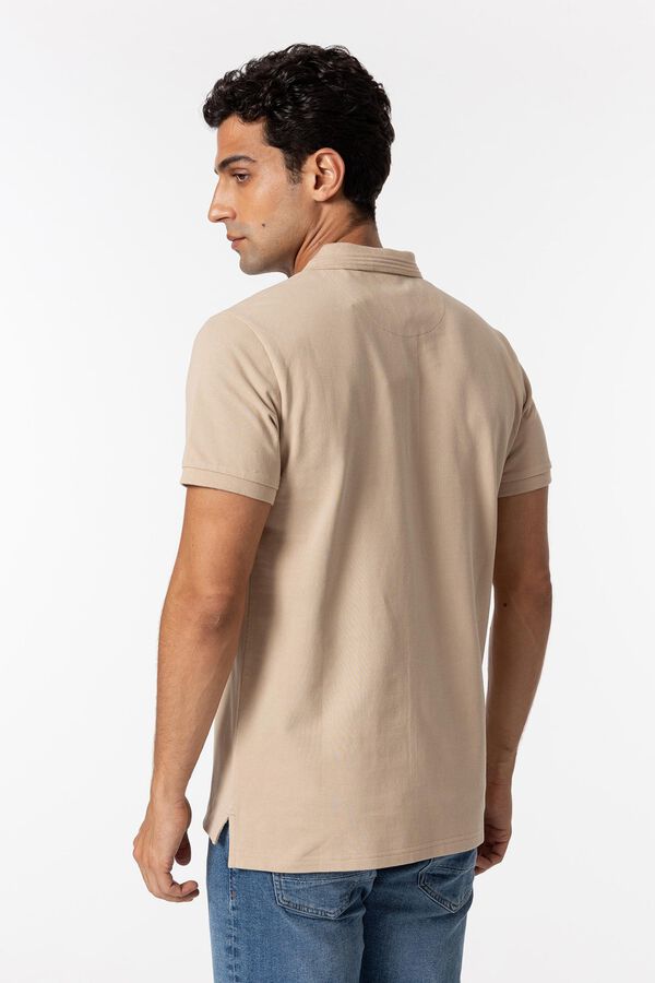 Tiffosi Piqu&eacute; Polo Shirt nude