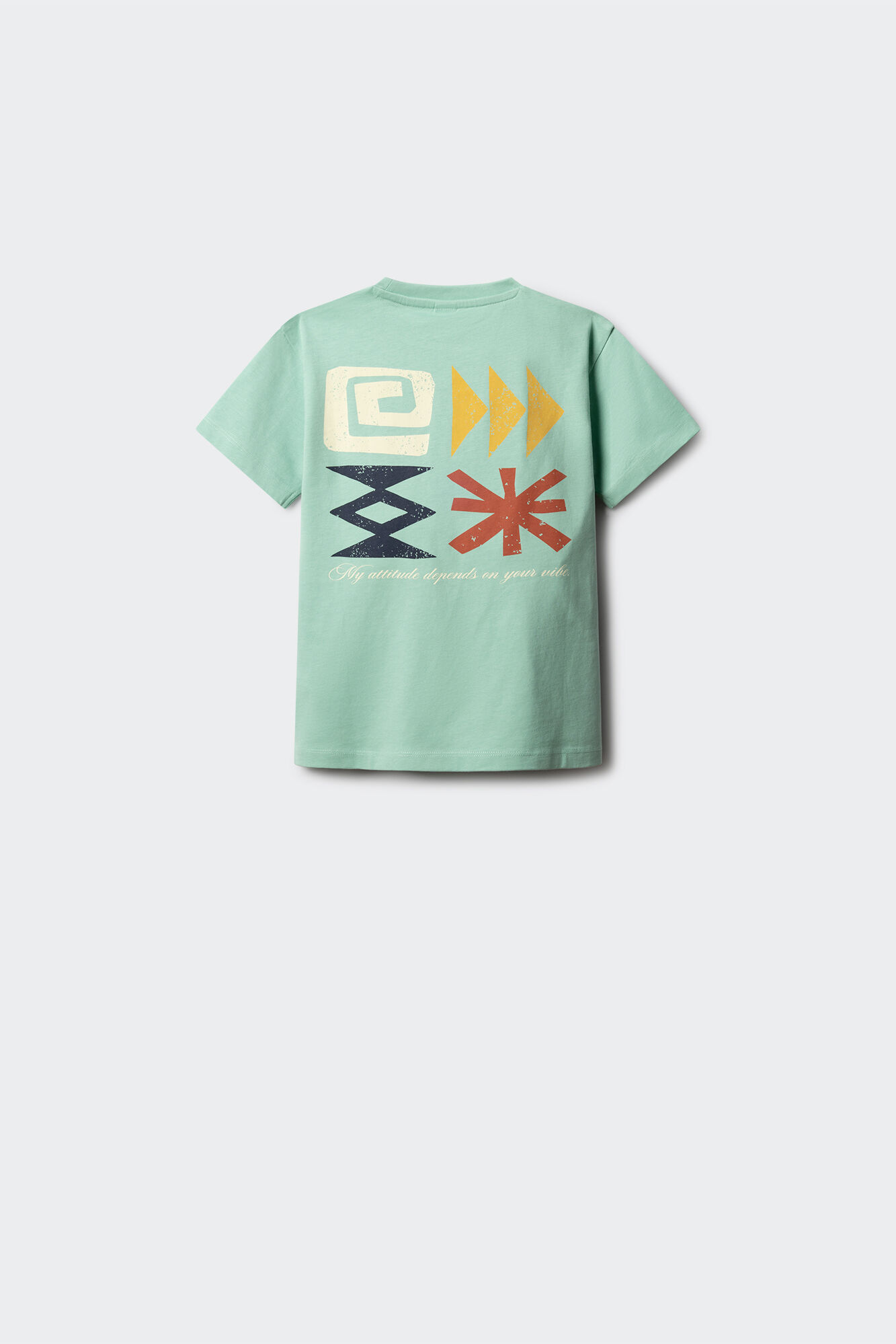 Springfield Kids Camiseta manga corta etnica ni&ntilde;o