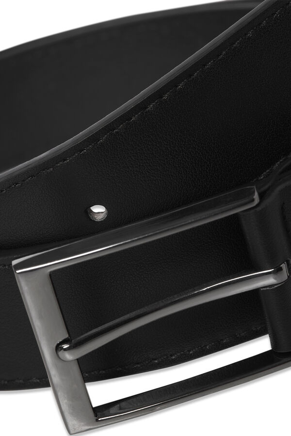 Jack & Jones Faux leather belt black