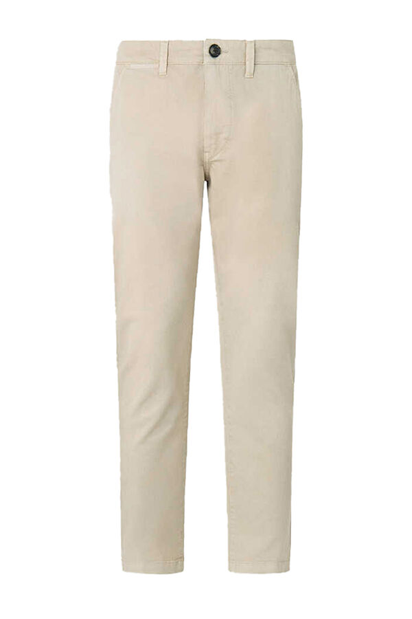 Springfield Slim fit Charly chinos brown