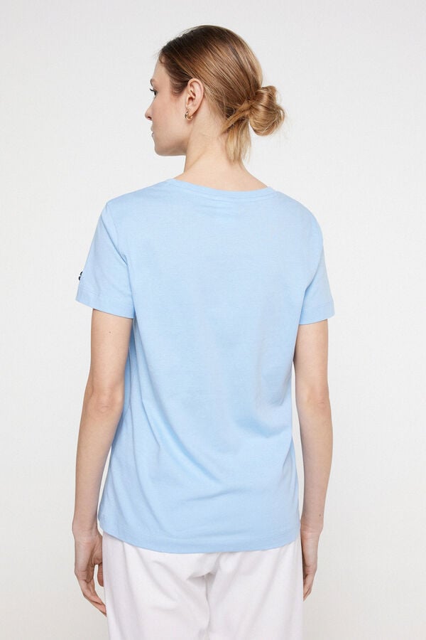 Springfield Women's short-sleeved T-shirt blue