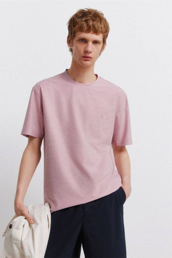 Springfield Oxford T-shirt pink