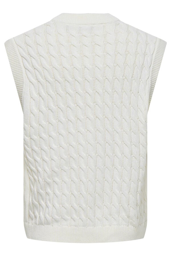 Only & Sons Malha de colete branco