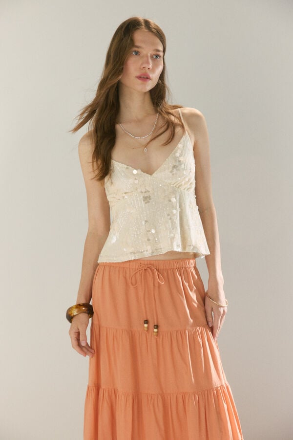 High Spirits Solera Skirt tostado