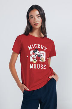 Springfield Camiseta "Mickey Mouse" rojo