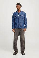 Jack & Jones Serge style shirt blue