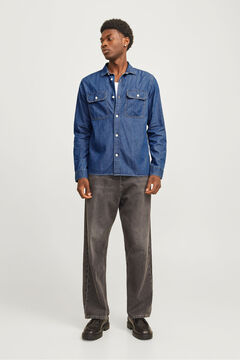Jack & Jones Hemd im Twill -Stil