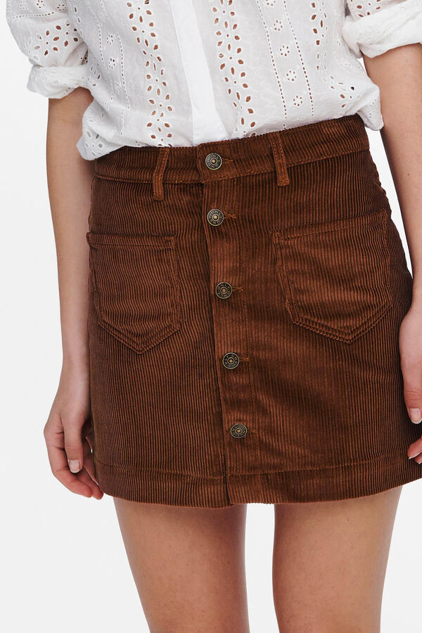 Springfield Corduroy skirt brown