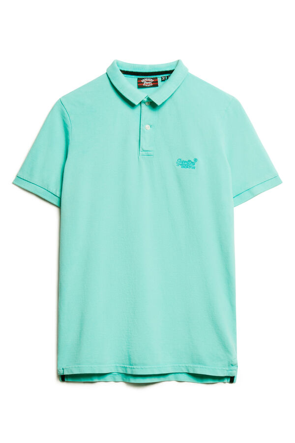 Springfield Destroyed polo shirt blue