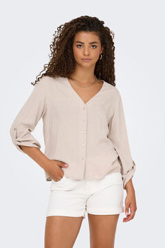 JDY Blusa manga larga plumeti