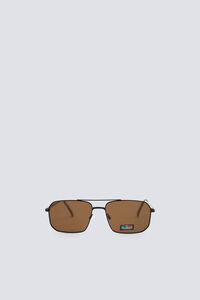 Springfield Rectangular aviator sunglasses
