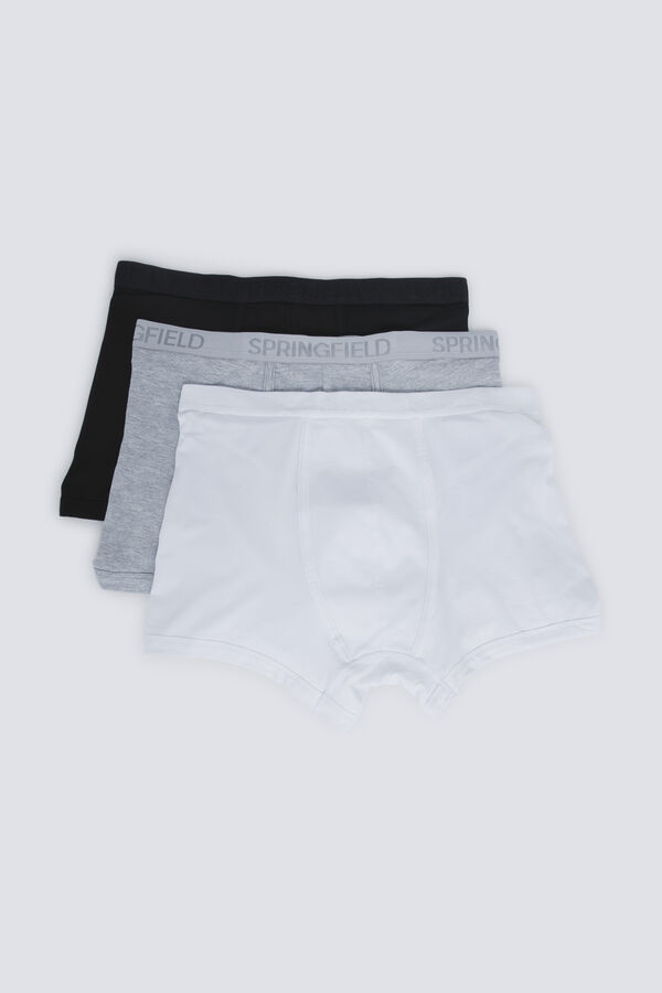 Springfield Pack 3 basic boxers white