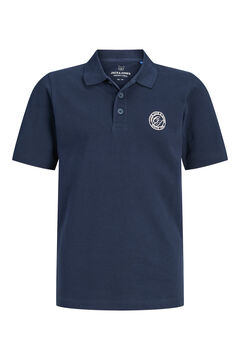 Jack & Jones Junior Polo de algod&atilde;o regular b&aacute;sico