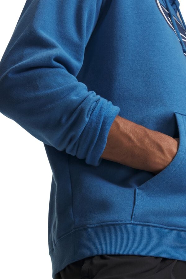 Under Armour Hooded logo sweatshirt blue