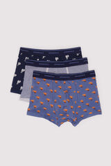 Springfield 5-pack printed boxers blue