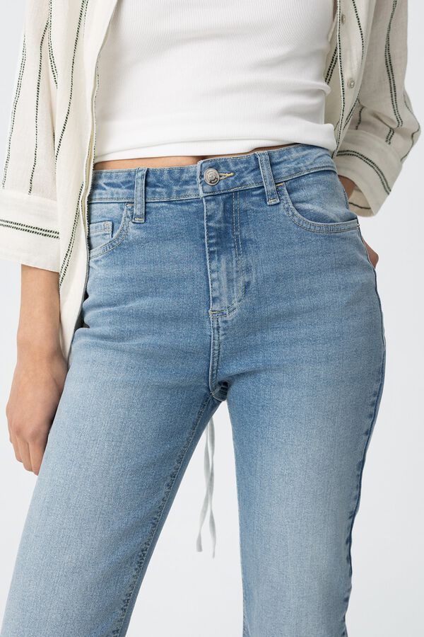 Tiffosi Jeans Megan Cropped Flare azul